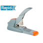 Grapadora rapid duax capacidad de grapado 170 hojas usa grapas duax color plata/naranja
