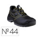 Zapatos de seguridad deltaplus piel crupon pigmentada suela pu bi densidad color negro talla 44
