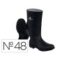 Botas deltaplus de seguridad stone pvc negro suela de tacos talla 48