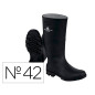 Botas deltaplus de seguridad stone pvc negro suela de tacos talla 42