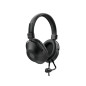 Auricular trust hs-250 con microfono ajustable usb 2,0 longitud cable 2 mt color negro