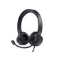 Auricular trust hs-200 con microfono ajustable usb 2,0 longitud cable 1,80 mt color negro