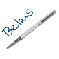 Pluma belius nuremberg gris tinta azul en estuche
