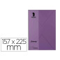 Sobre rossler coloretti c5 color lila 157x225 mm pack de 5 unidades
