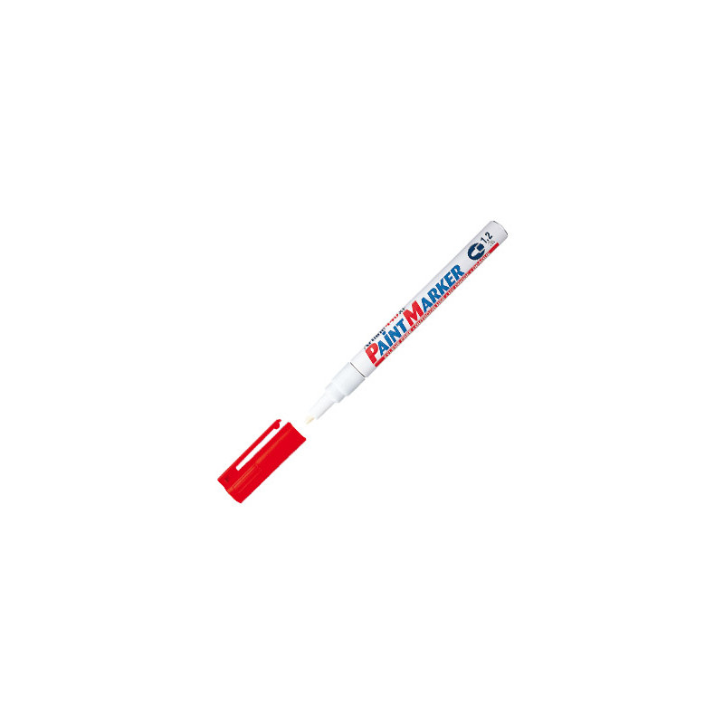 Rotulador artline marcador permanente ek-440 xf rojo -punta redonda 1.2 mm -metal caucho y plastico