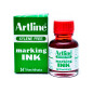 Tinta rotulador artline esk-20 rojo bote 20 cc sin xileno