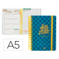 Agenda escolar liderpapel curso 23-24 college basic din a5 bilingue dia pagina espiraltapa polipropileno azul Agenda escolar liderpapel curso 23-24 college basic din a5 bilingue dia pagina espiraltapa polipropileno azul