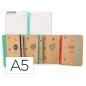 Agenda escolar liderpapel curso 23-24 classic din a5 tetralingue dia pagina espiral cierre con goma Agenda escolar liderpapel curso 23-24 classic din a5 tetralingue dia pagina espiral cierre con goma