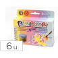Tempera liquida playcolor liquid pastel 40 ml caja de 6 unidades colores surtidos