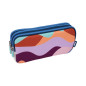 Bolso escolar portatodo milan the fun multicolor 3 cremalleras 220x80x100 mm