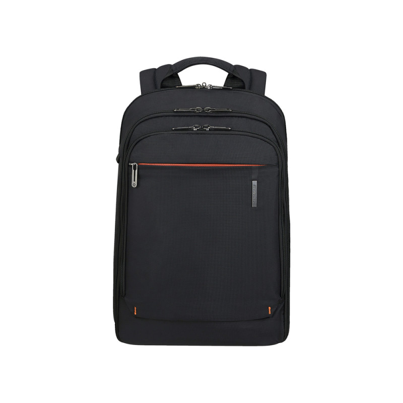 Mochila para portatil samsonite network 4 15,6   " negra con asa y bolsillos exteriores color negro