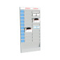 Expositor mural paperflow din a4 20 casillas modulo base color gris