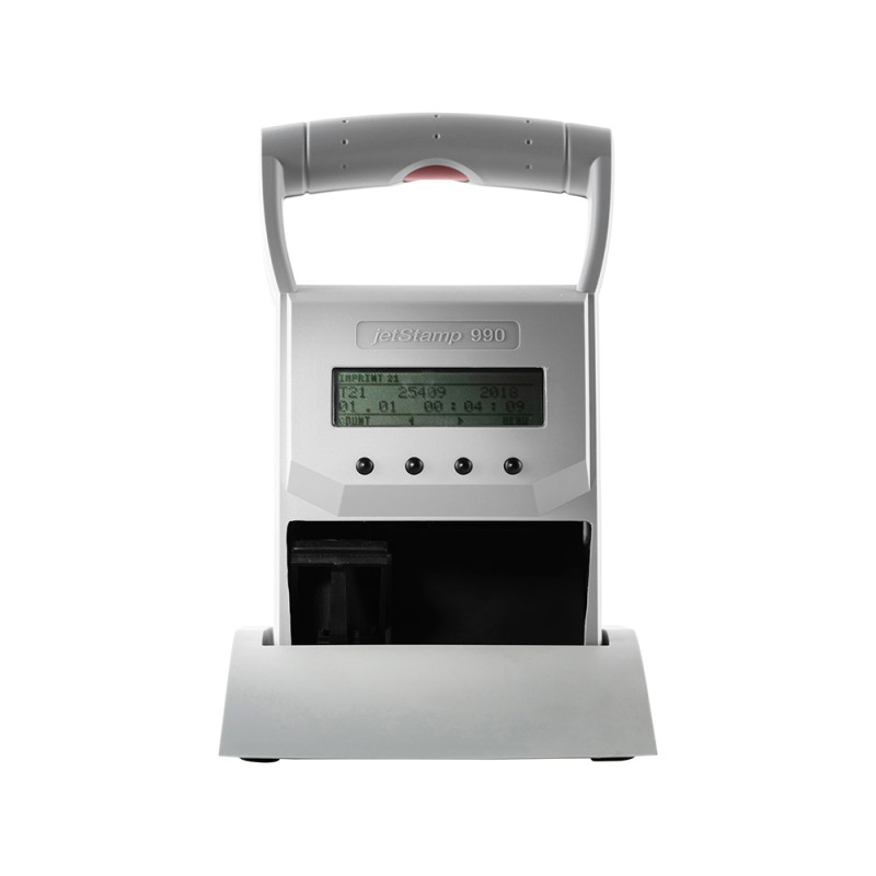 Impresora codificadora reiner portatil inkjet para textos codigos de barras logos area impresion 42x3,2 mm