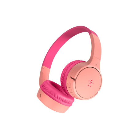 Auricular bluetooth belkin aud002btpk soundform mini kids color rosa