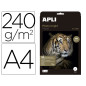 Papel fotografico apli glossy din a4 ink-jet 240 gr pack de 20 hojas