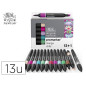 Rotuladores winsor&newton promarker manga chibi set de 12+1 unidades colores surtidos