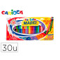 Rotulador carioca magic markers special set caja 30 unidades colores surtidos