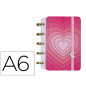 Cuaderno inteligente din a6 lovely golden love 140x110 mm
