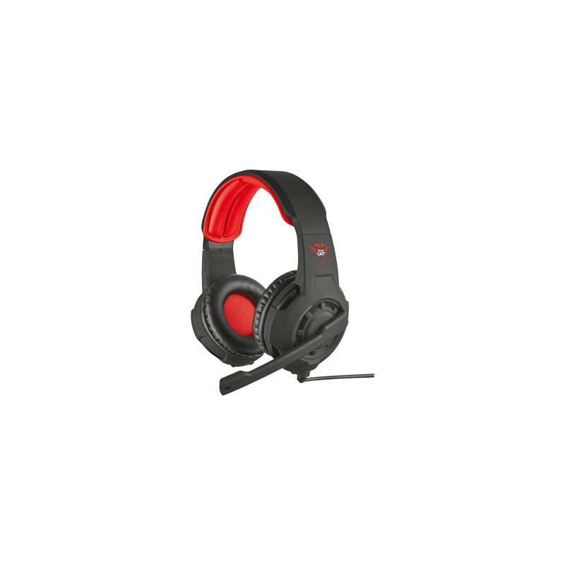 Auricular trust gxt 310 radius gaming con microfono ajustable cable 1 m