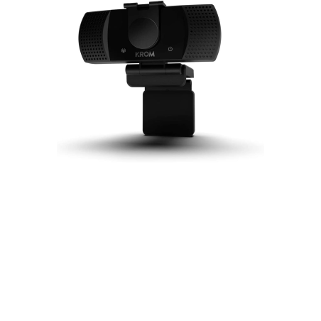 Camara webcam gaming krom 1080p hd con microfono y tripode incluido