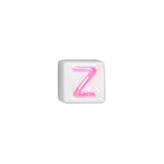 Quinci likeu cuaderno inteligente letra z love pastel pink