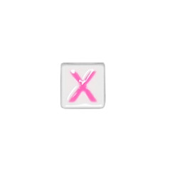 Quinci likeu cuaderno inteligente letra x love pastel pink