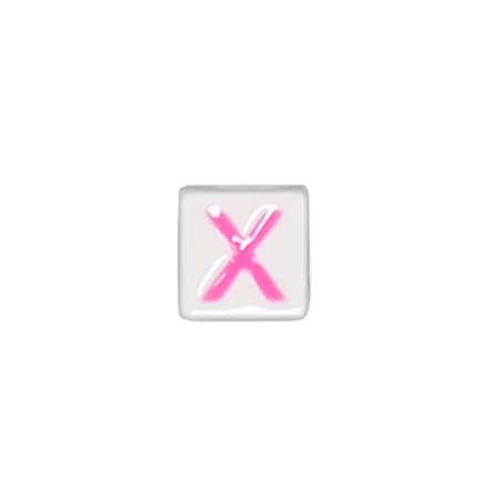 Quinci likeu cuaderno inteligente letra x love pastel pink