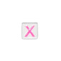 Quinci likeu cuaderno inteligente letra x love pastel pink