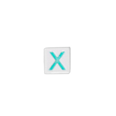 Quinci likeu cuaderno inteligente letra x cyan