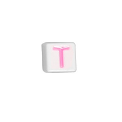 Quinci likeu cuaderno inteligente letra t love pastel pink