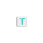 Quinci likeu cuaderno inteligente letra t cyan