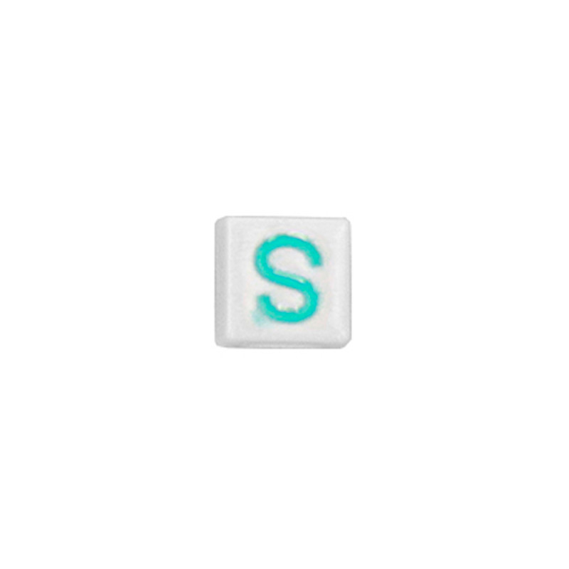 Quinci likeu cuaderno inteligente letra s cyan