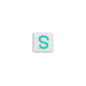 Quinci likeu cuaderno inteligente letra s cyan