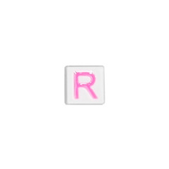 Quinci likeu cuaderno inteligente letra r love pastel pink