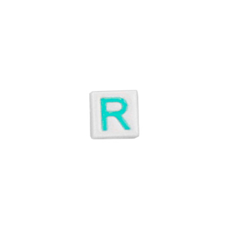 Quinci likeu cuaderno inteligente letra r cyan