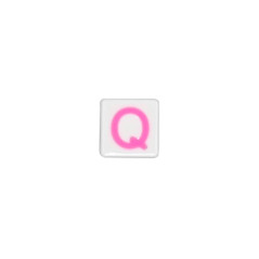Quinci likeu cuaderno inteligente letra q love pastel pink