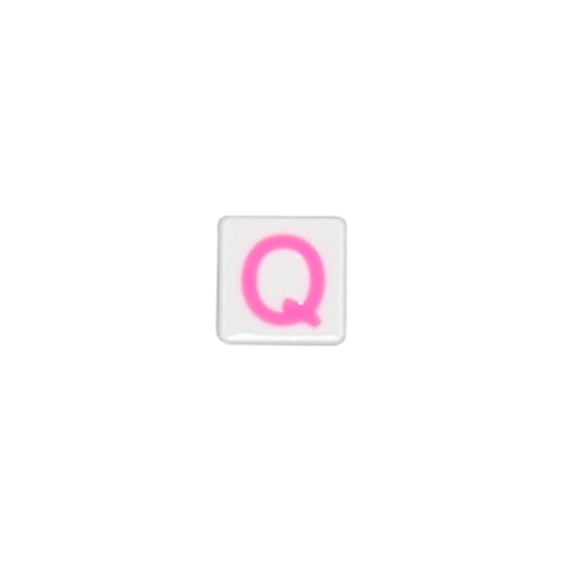 Quinci likeu cuaderno inteligente letra q love pastel pink