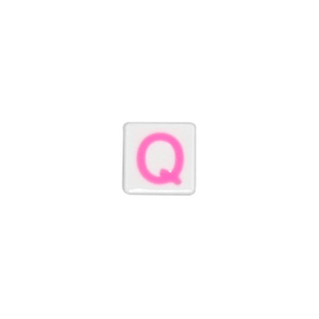 Quinci likeu cuaderno inteligente letra q love pastel pink