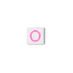 Quinci likeu cuaderno inteligente letra o love pastel pink