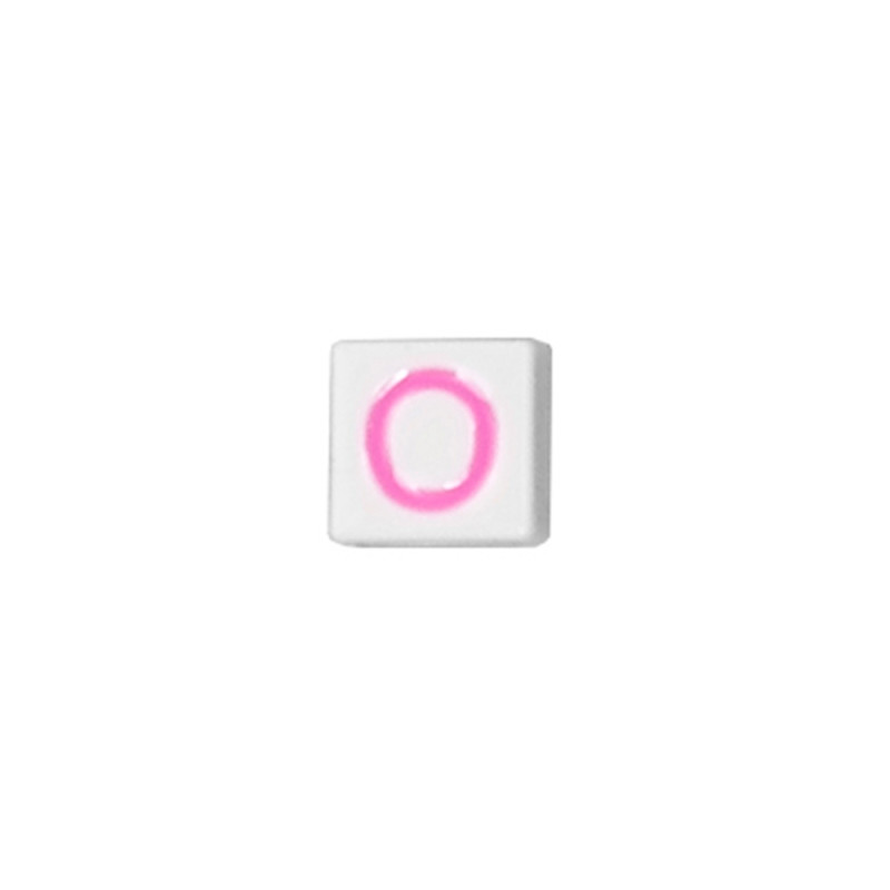 Quinci likeu cuaderno inteligente letra o love pastel pink