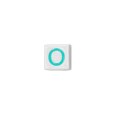 Quinci likeu cuaderno inteligente letra o cyan