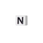 Quinci likeu cuaderno inteligente letra n grey