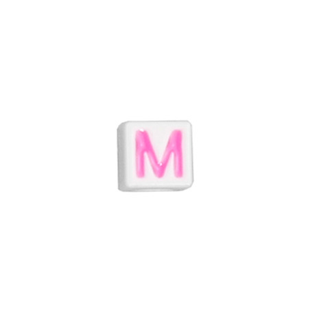 Quinci likeu cuaderno inteligente letra m love pastel pink