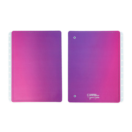 Portada y contraportada cuaderno inteligente grande ultravioleta