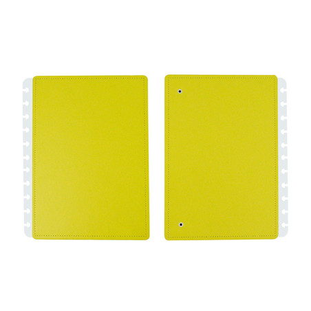 Portada y contraportada cuaderno inteligente grande all yellow