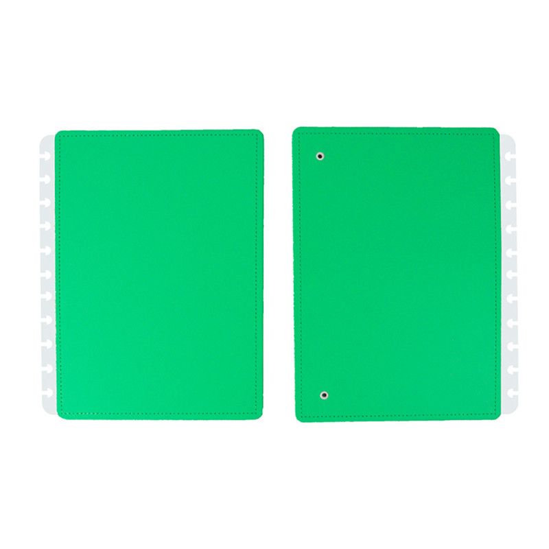 Portada y contraportada cuaderno inteligente grande all green