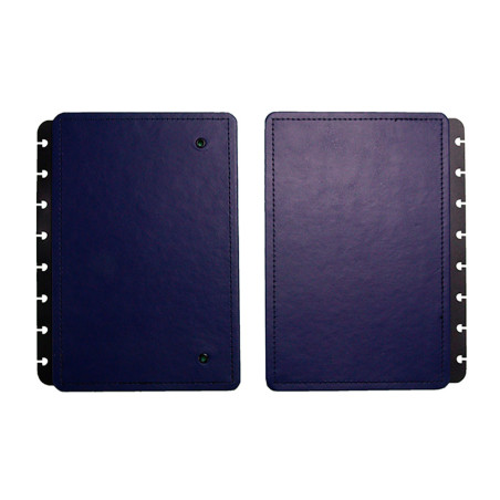 Portada y contraportada cuaderno inteligente din a5 dark blue