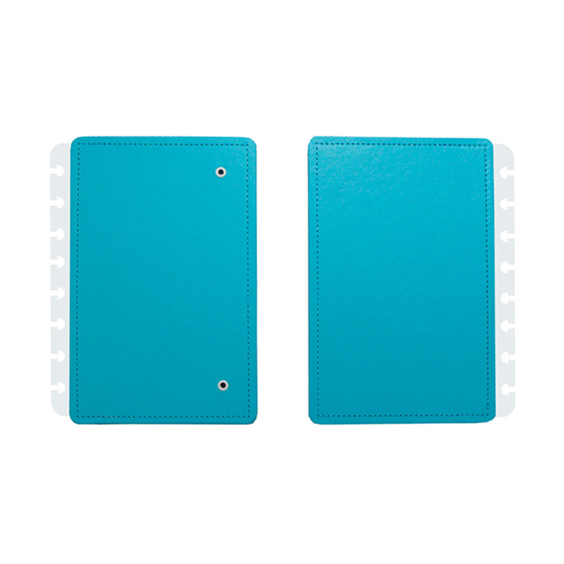 Portada y contraportada cuaderno inteligente din a5 all blue