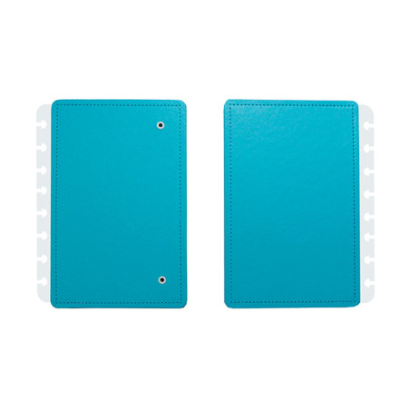 Portada y contraportada cuaderno inteligente din a5 all blue