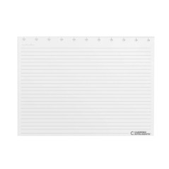 Recambio cuaderno inteligente rayada horizontal my frame grande 120 gr